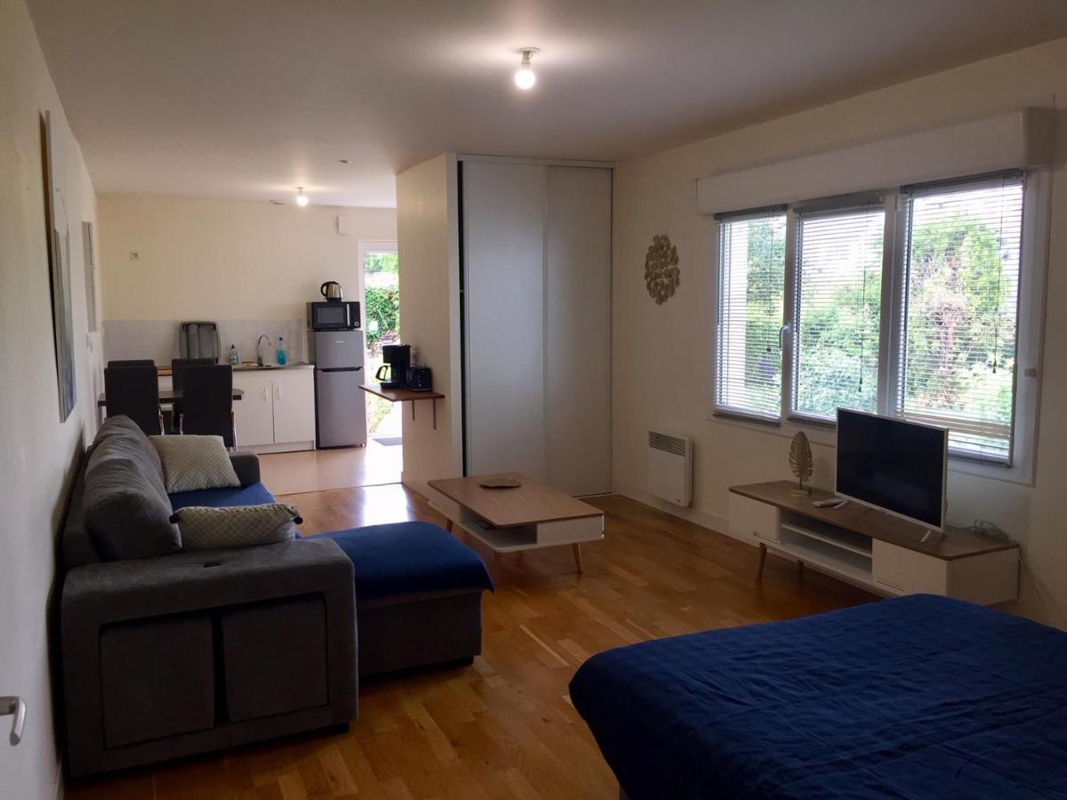 T1 Bis Proche Du Centre Avec Terrasse Daire Saint-Brieuc Dış mekan fotoğraf